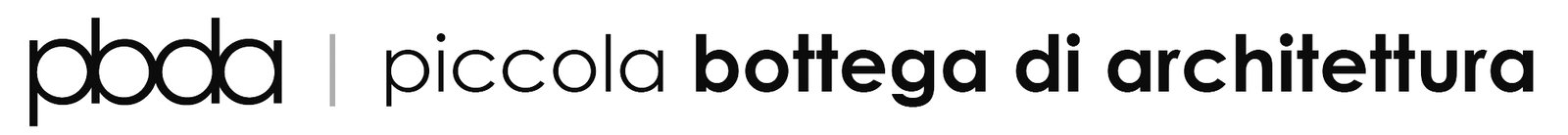 piccola bottega di architettura